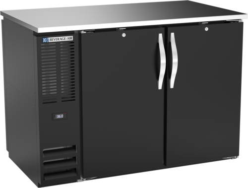 Beverage Air BBN48HC-F-PT-B Back Bar Cabinet, Refrigerated, Pass-Thru