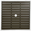 Atlanta Booth and Chair ODT3636-GREY Table, Outdoor