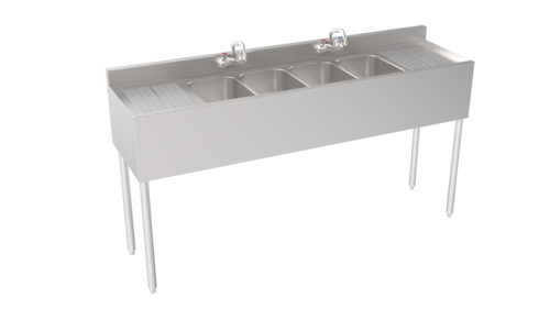 Krowne 18-64C Underbar Sink Units