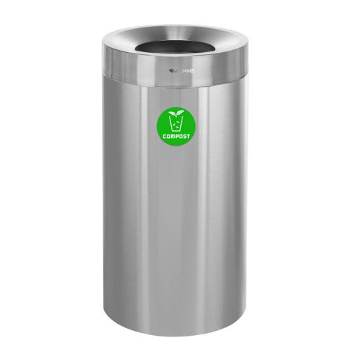 Alpine ALP475-27-CO Trash Receptacle, Indoor