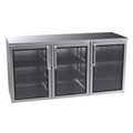 Krowne BR72 Back Bar Cabinet, Refrigerated