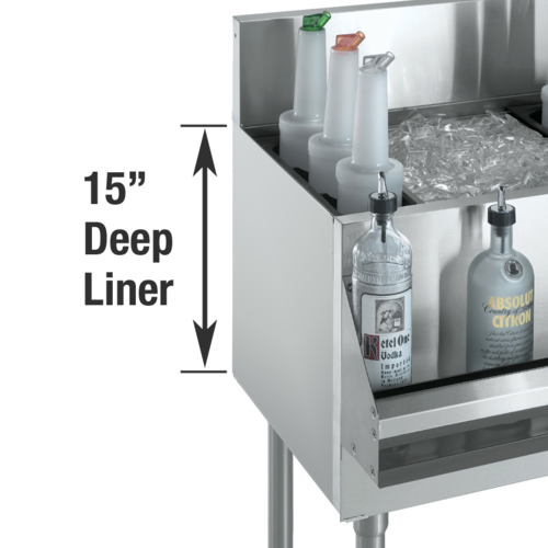 Krowne KR-502 Underbar Ice Bin/Cocktail Station, Parts & Accessories