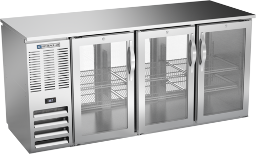 Beverage Air BBN72HC-FG-PT-S Back Bar Cabinet, Refrigerated, Pass-Thru