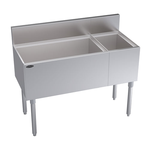 Krowne KR19-M42L Underbar Ice Bin/Cocktail Station, Bottle Well Bin