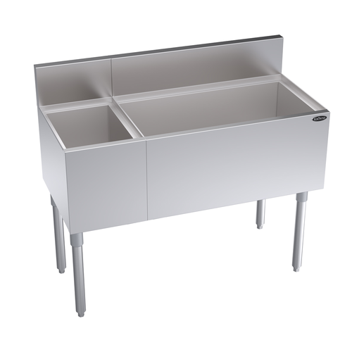 Krowne KR19-M42R Underbar Ice Bin/Cocktail Station, Bottle Well Bin