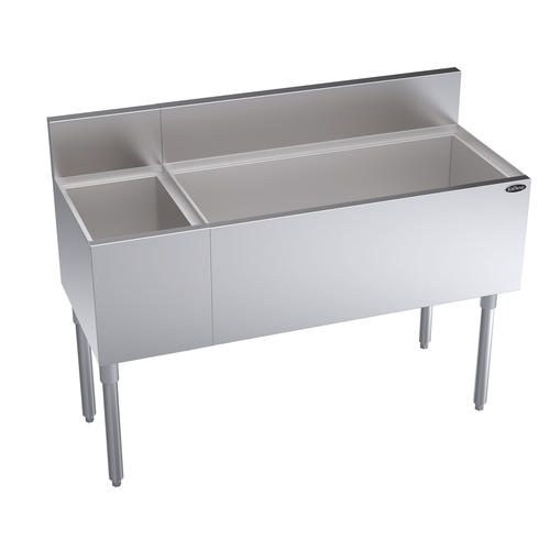 Krowne KR19-M48R Underbar Ice Bin/Cocktail Station, Bottle Well Bin