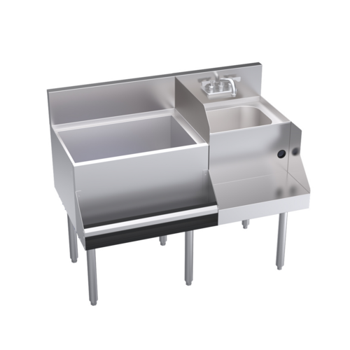 Krowne KR24-W42L-10 Underbar Ice Bin/Cocktail Station, Blender Station