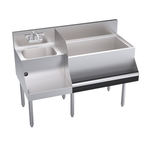 Krowne KR24-W48R-10 Underbar Ice Bin/Cocktail Station, Blender Station