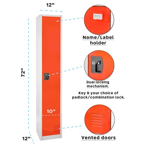 Alpine ADI629-201-RED Locker