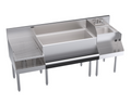 Krowne KR24-W72B-10 Underbar Ice Bin/Cocktail Station, Blender Station