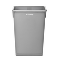 Alpine ALP477-GRY Trash Receptacle, Outdoor/Indoor