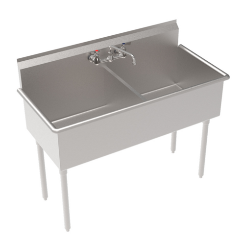 Krowne BS-2421-2 Sink, (2) Two Compartment