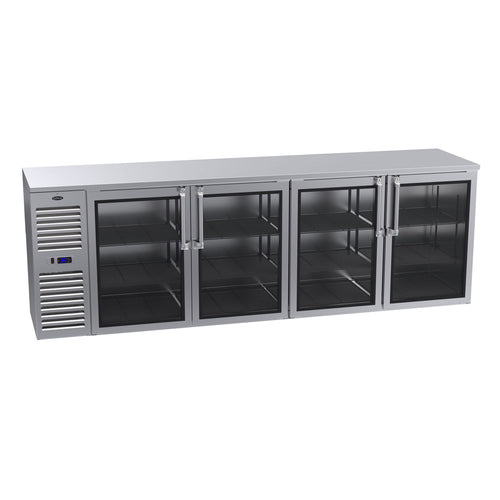 Krowne BS108 Back Bar Cabinet, Refrigerated