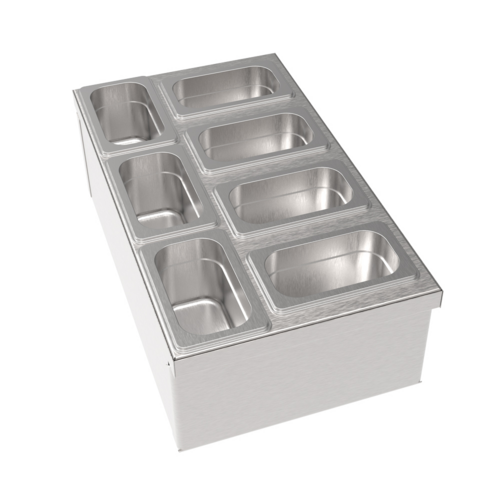 Krowne MW-CT12 Bar Condiment Holder