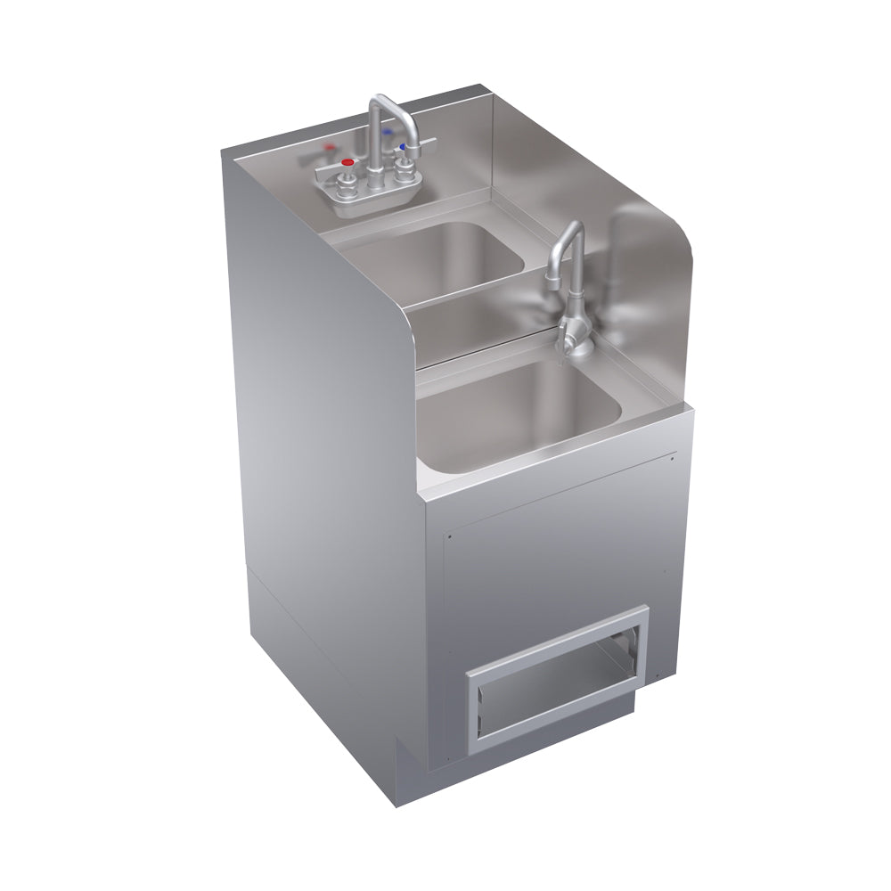 Krowne KR24-HX18 Underbar Hand Sink Unit