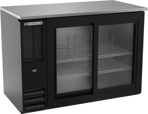 Beverage Air BBN48HC-F-GS-B Back Bar Cabinet, Refrigerated