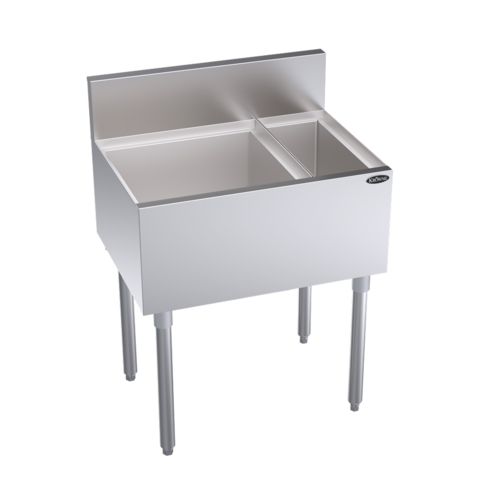 Krowne KR19-MS26L Underbar Ice Bin/Cocktail Station, Bottle Well Bin