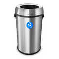 Alpine ALP470-65L-R Recycling Receptacle / Container, Metal