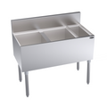 Krowne KR19-MS38L Underbar Ice Bin/Cocktail Station, Bottle Well Bin