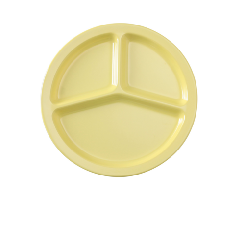 Yanco NS-702Y Plate/Platter, Compartment, Plastic
