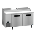 Hoshizaki PR67B Refrigerated Counter, Pizza Prep Table