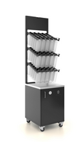 Zumex USA 10256 BOTTLE RACK BLACK DISPLAY Juicer, Parts & Accessories