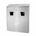 Alpine ALP490-01-SS Ash Tray, Wall Mount