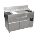 Krowne AL24-LAB48-R Underbar Ice Bin/Cocktail Unit