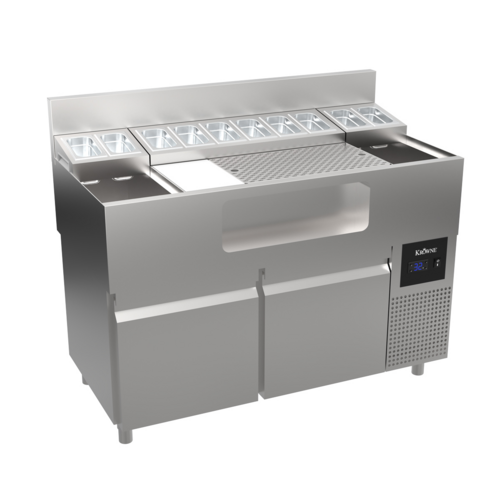Krowne AL24-LAB48-R Underbar Ice Bin/Cocktail Unit