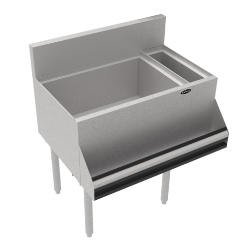 Krowne KR19-M30L-10 Underbar Ice Bin/Cocktail Station, Bottle Well Bin