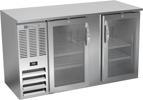 Beverage Air BBN58HC-FG-S Back Bar Cabinet, Refrigerated
