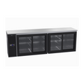 Krowne SD108 Back Bar Cabinet, Refrigerated