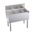 Krowne KR19-MS32L-10 Underbar Ice Bin/Cocktail Station, Bottle Well Bin