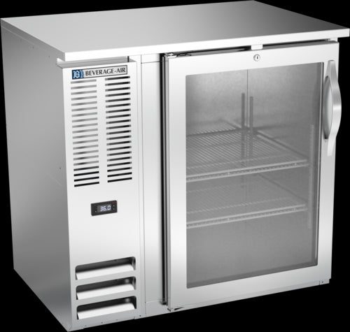 Beverage Air BBN36HC-G-S Back Bar Cabinet, Refrigerated
