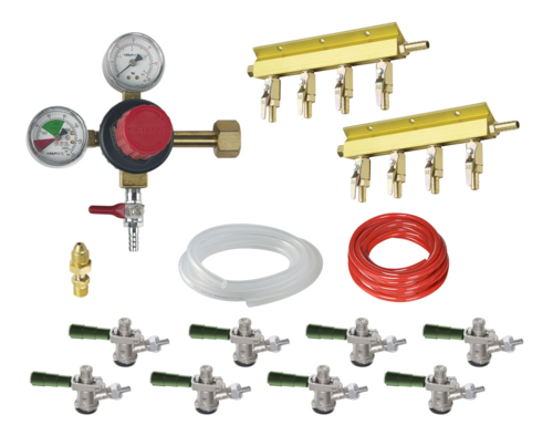 Krowne NITROKIT8 Draft Beer Dispensing Kit
