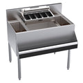Krowne KR24-MS34C Underbar Ice Bin/Cocktail Station, Bottle Well Bin