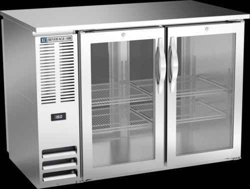 Beverage Air BBN48HC-FG-PT-S Back Bar Cabinet, Refrigerated, Pass-Thru