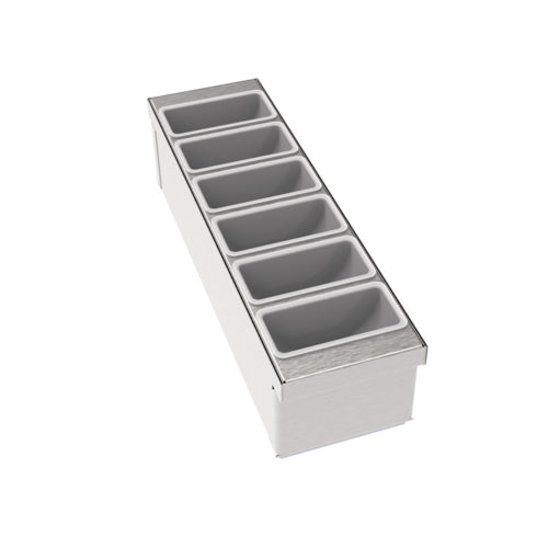 Krowne MW-CT6 Bar Condiment Holder