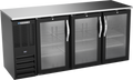 Beverage Air BBN72HC-FG-B Back Bar Cabinet, Refrigerated