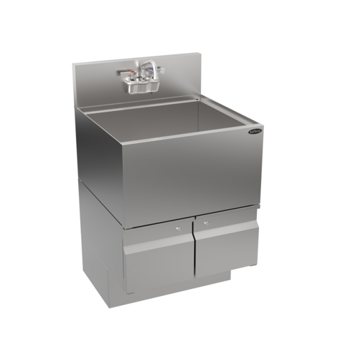 Krowne AL24-24 Underbar Ice Bin/Cocktail Station, Blender Station