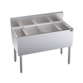 Krowne KR19-MS40C-10 Underbar Ice Bin/Cocktail Station, Bottle Well Bin