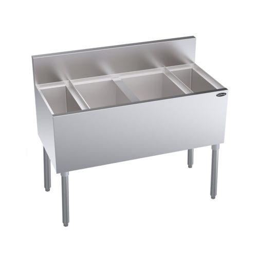 Krowne KR19-MS40C-10 Underbar Ice Bin/Cocktail Station, Bottle Well Bin