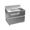 Krowne AL24-LAB38-D Underbar Ice Bin/Cocktail Unit