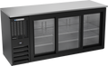 Beverage Air BBN72HC-F-GS-B Back Bar Cabinet, Refrigerated