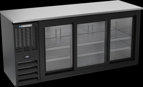 Beverage Air BBN72HC-F-GS-B Back Bar Cabinet, Refrigerated