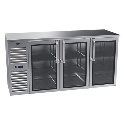 Krowne NS72 Back Bar Cabinet, Refrigerated
