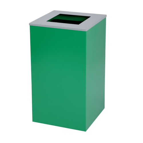 Alpine ALP4450-KIT-GRN-S Recycling Receptacle / Container, Metal