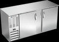 Beverage Air BBN68HC-S Back Bar Cabinet, Refrigerated
