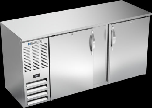Beverage Air BBN68HC-S Back Bar Cabinet, Refrigerated