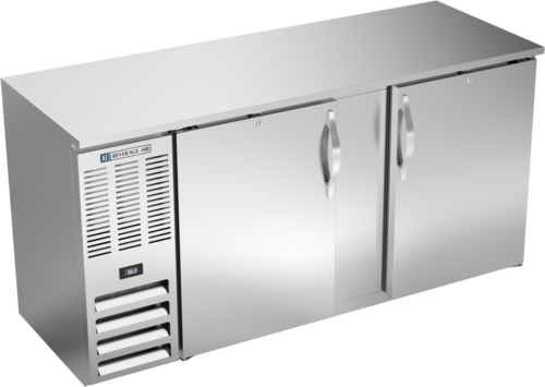 Beverage Air BBN68HC-S Back Bar Cabinet, Refrigerated